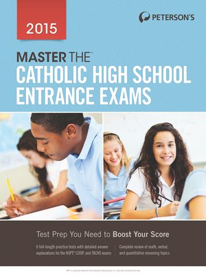 cover image of Master the Catholic High School Entrance Exams 2015